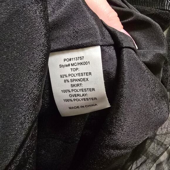 Modcloth for Hello Kitty black velvet tulle fit and flare 1/2 sleeve dress - Picture 11 of 14